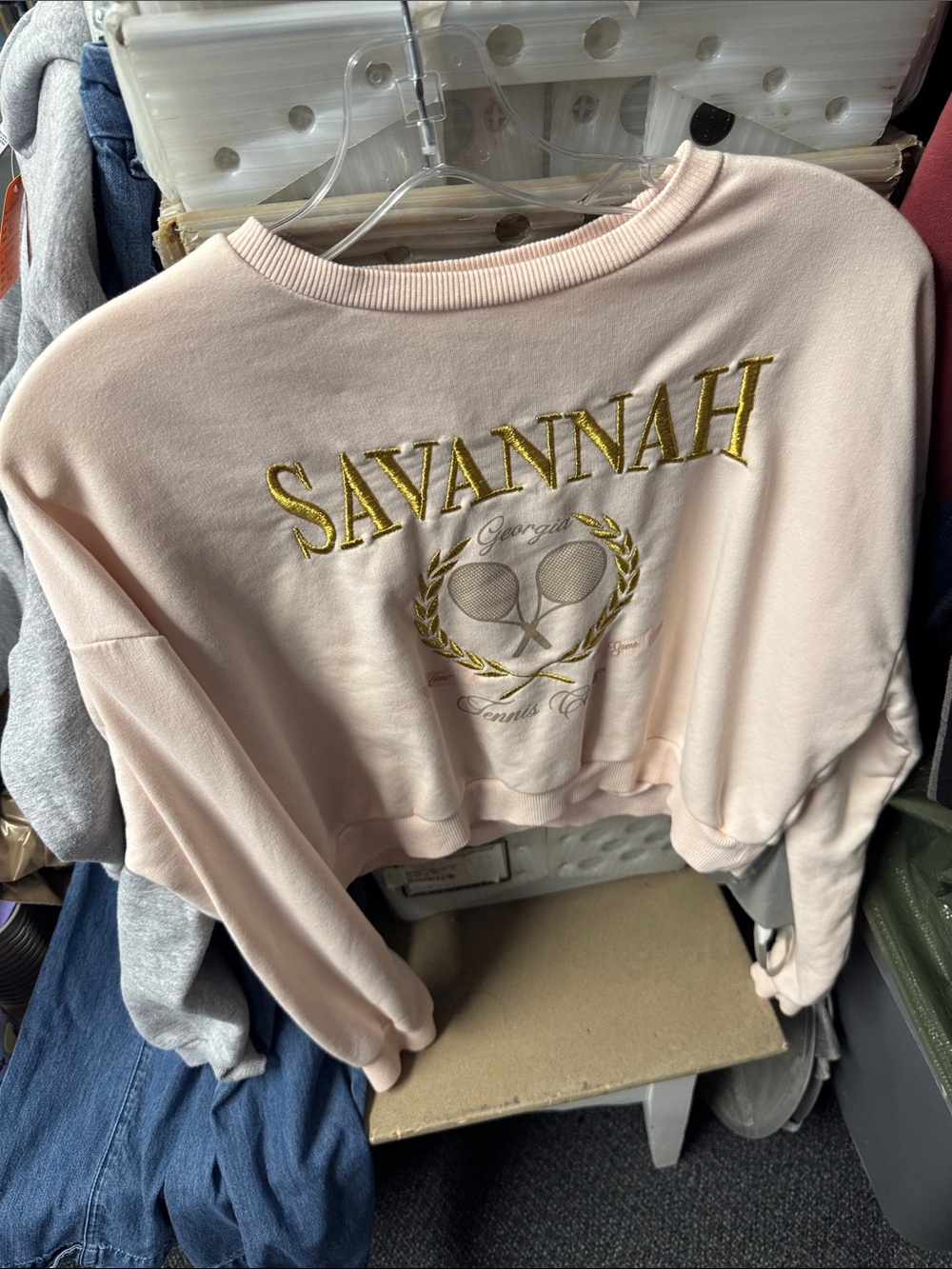 Glo fashion Savannah sweatshirt XS // 100330